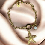 Bracelet breloque étoile de mer